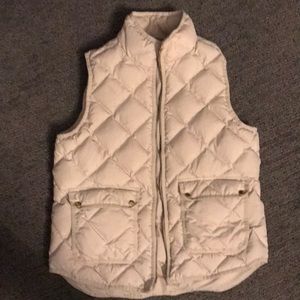 J Crew puffer vest